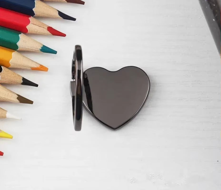 Heart Pattern Mobile Phone Finger Ring Holder Phone Accessories