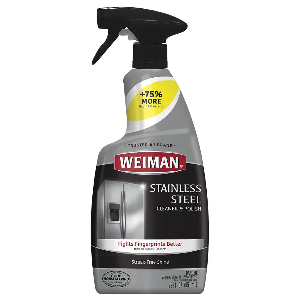 22 Oz. Stainless Steel Cleaner and Polish Spray