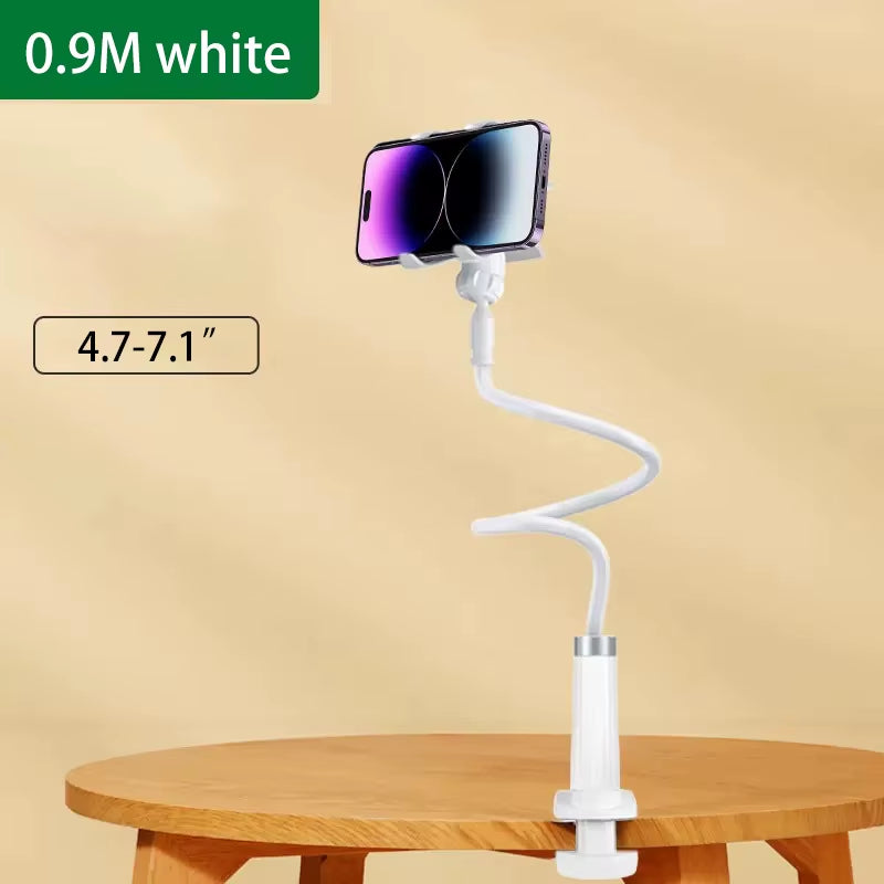 Mobile Phone Holder Stand Portable Lazy Bed Desktop Bracket Desk Mount Stand Base for Iphone Samsung Xiaomi Compatible 4-7.1Inch