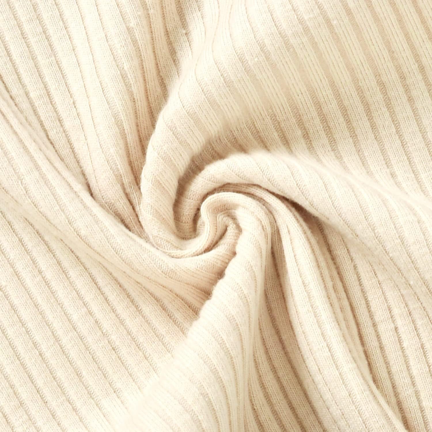 Preemie Newborn Infant Baby Girls Clothes Ribbed Bodysuit Pants Set Fall Winter Outfits