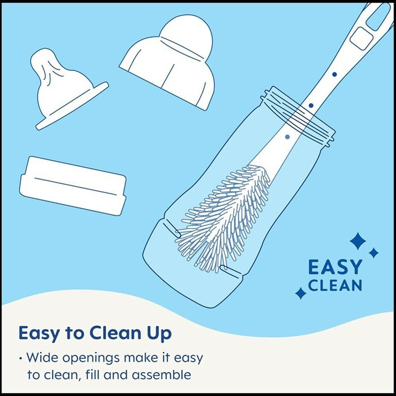 MAM Easy Active Bottle 11 Oz 2-Count, Fast Flow Baby Bottles with Silicone 4+