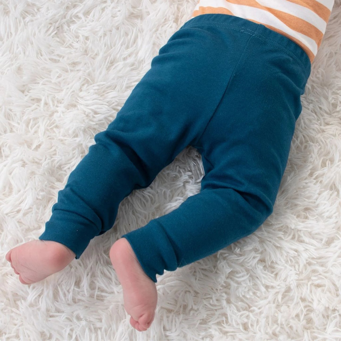 Baby Boy Pants, Neutral Basics Baby Pants for Boys 12-18 Months, 5-Pack