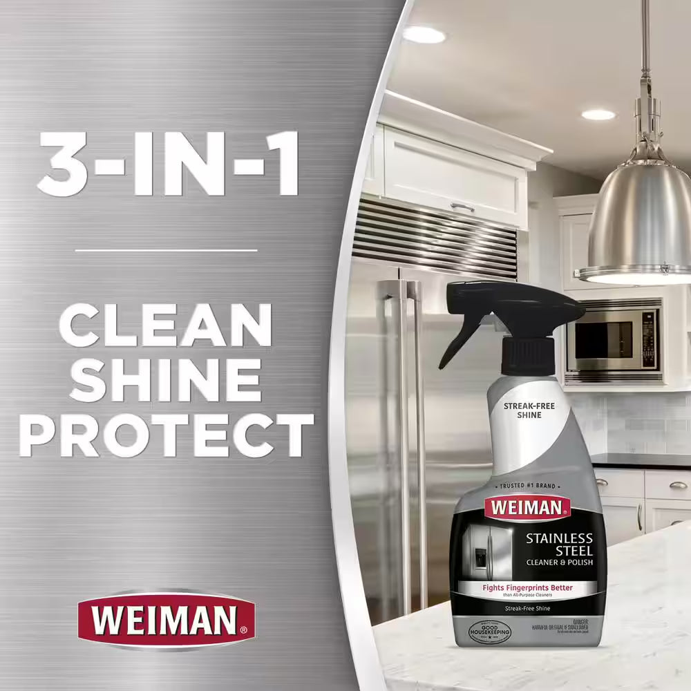 22 Oz. Stainless Steel Cleaner and Polish Spray