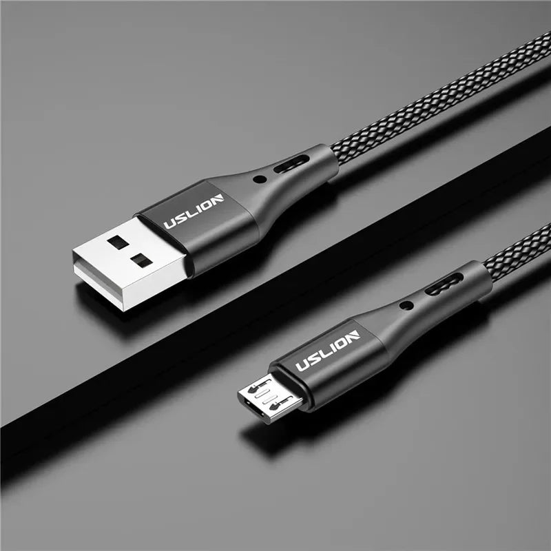 Magnetic USB Cable Micro 3A Fast Charge USB Data Cable Cord Phone Accessories Android Micro Usb Cable Mobile Phone Red