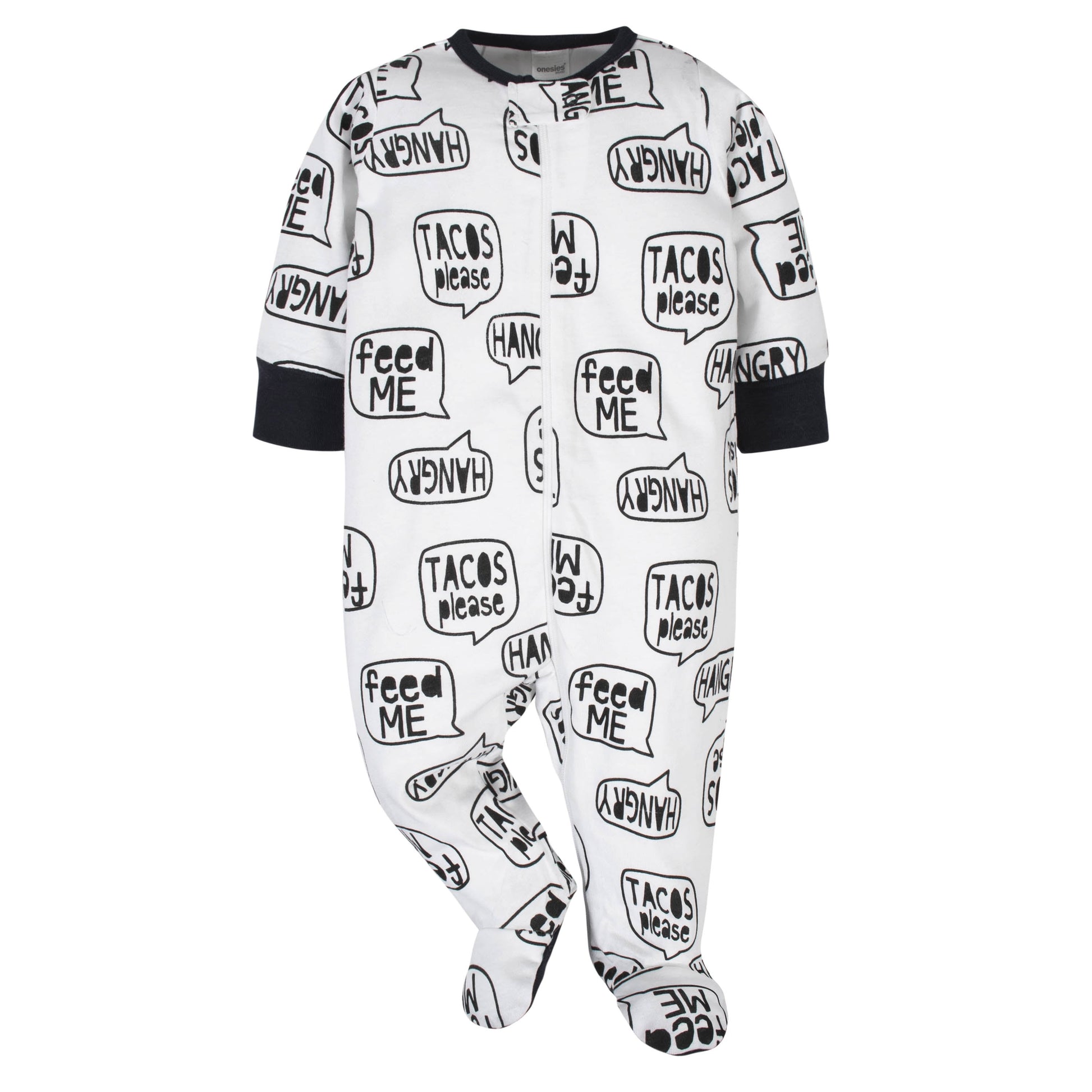 Brand Baby Boy Sleep 'N Plays Footed Pajamas, 4-Pack, Newborn - 6/9M