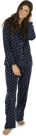 Women'S Warm and Cozy Plush Fleece Winter Pajama Set Teen and Girls
