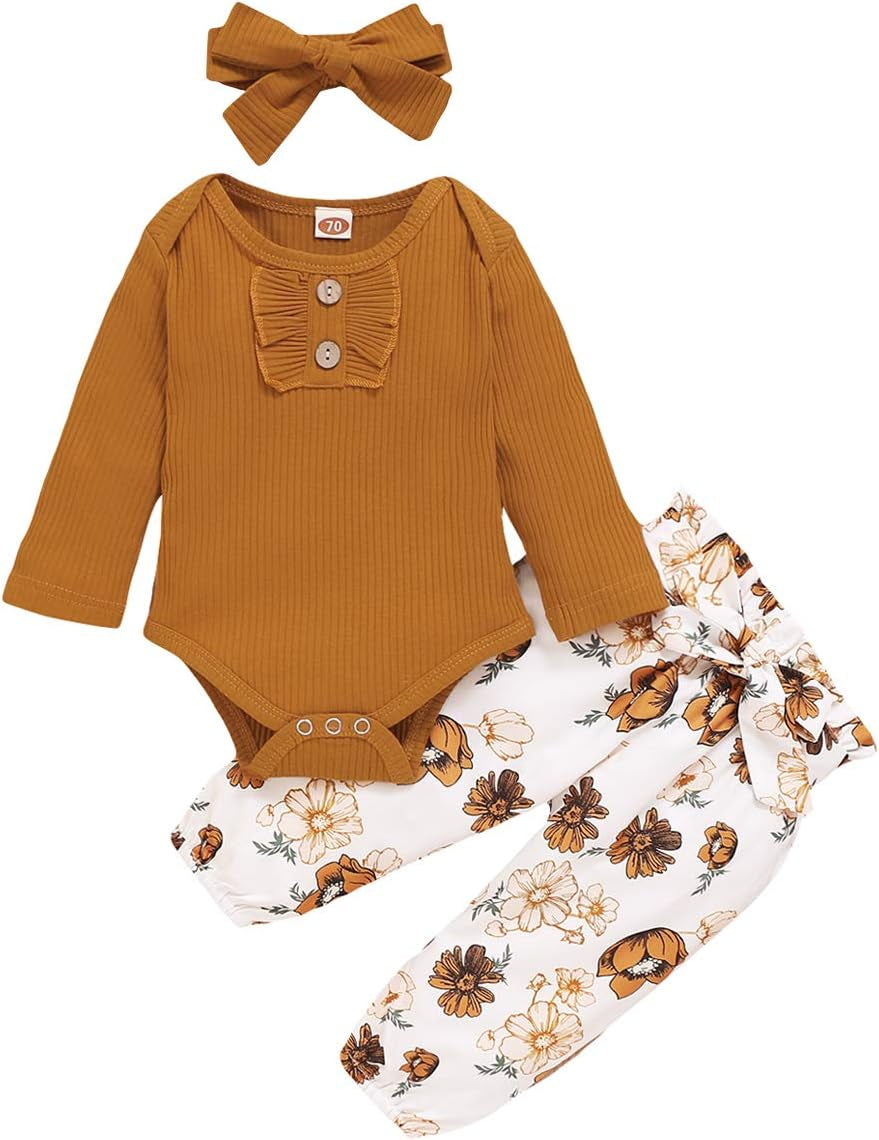 Baby Girl Clothes,Hooded Long Sleeve Printed Leopard Pants Headband Sweatshirt Toddler Outfit Clothing Sets
