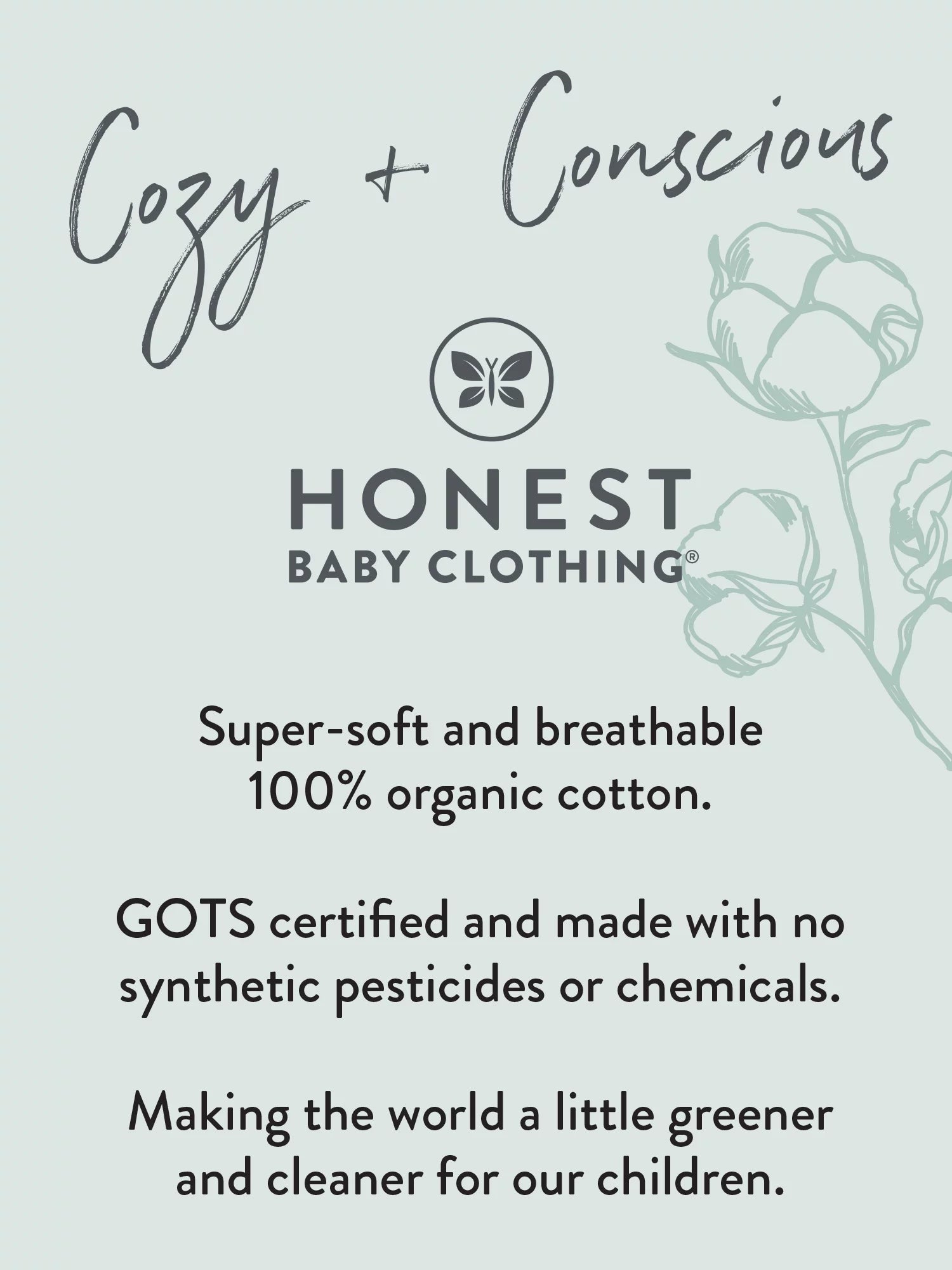 Baby Boy or Girl Gender Neutral Organic Cotton Short Sleeve Bodysuits, 8 Pack (Newborn-24 Months)