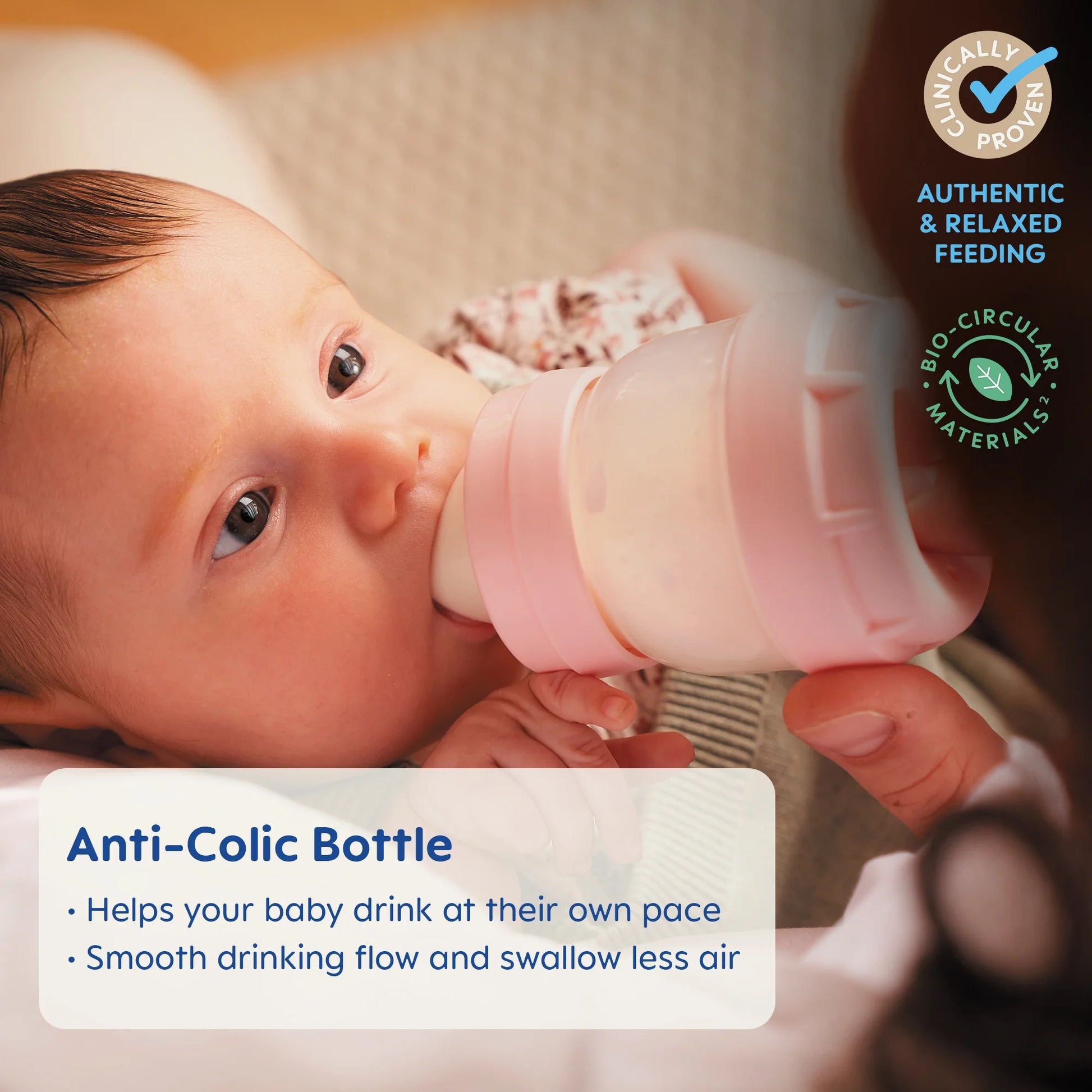 Easy Start Anti-Colic Bottle 5 Oz, 1 Pack- Linen