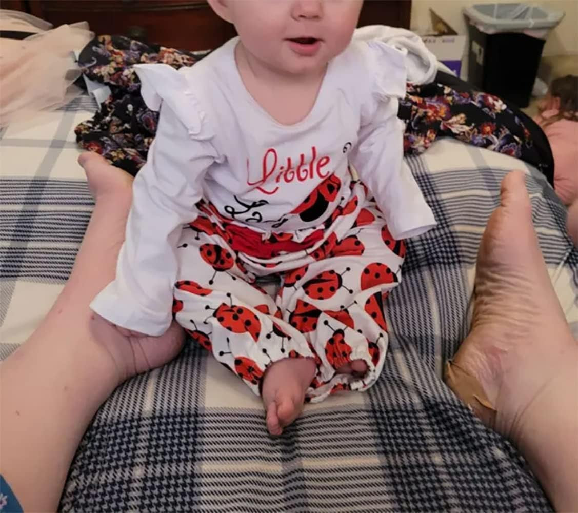 Toddler Baby Girl Clothes Ladybug Long-Sleeve Romper Pants Headband Cute Infants Baby Girl Outfits Set 3PC 3-6 Months